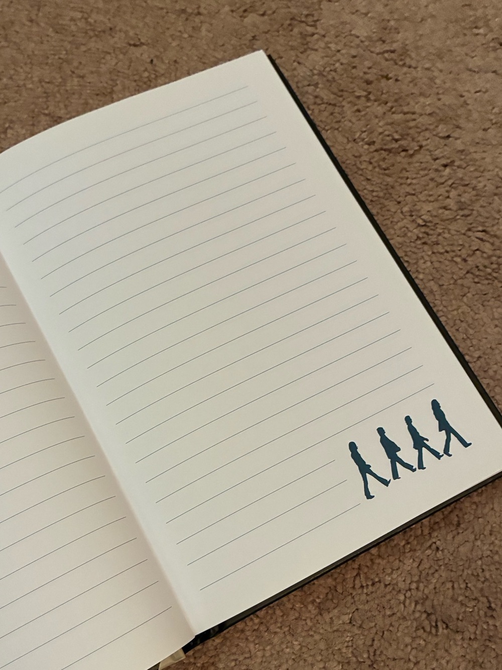 The Beatles Abbey Road Lined Journal 🎸🎸🎸 - Picture 7 of 8